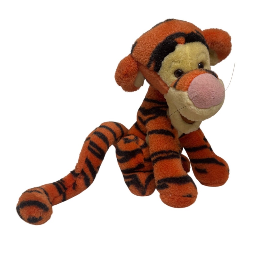Tigger‎ Disney Store Vintage 10" Plush Stuffed Animal Winnie the Pooh Bear Toy